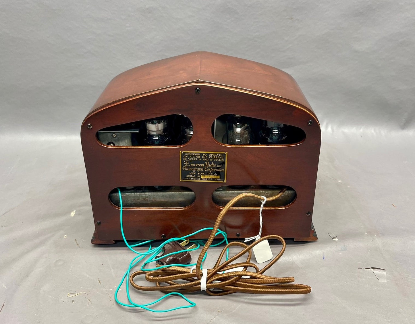 1933 Emerson Radio Model 250AW.  Stunning full restoration!